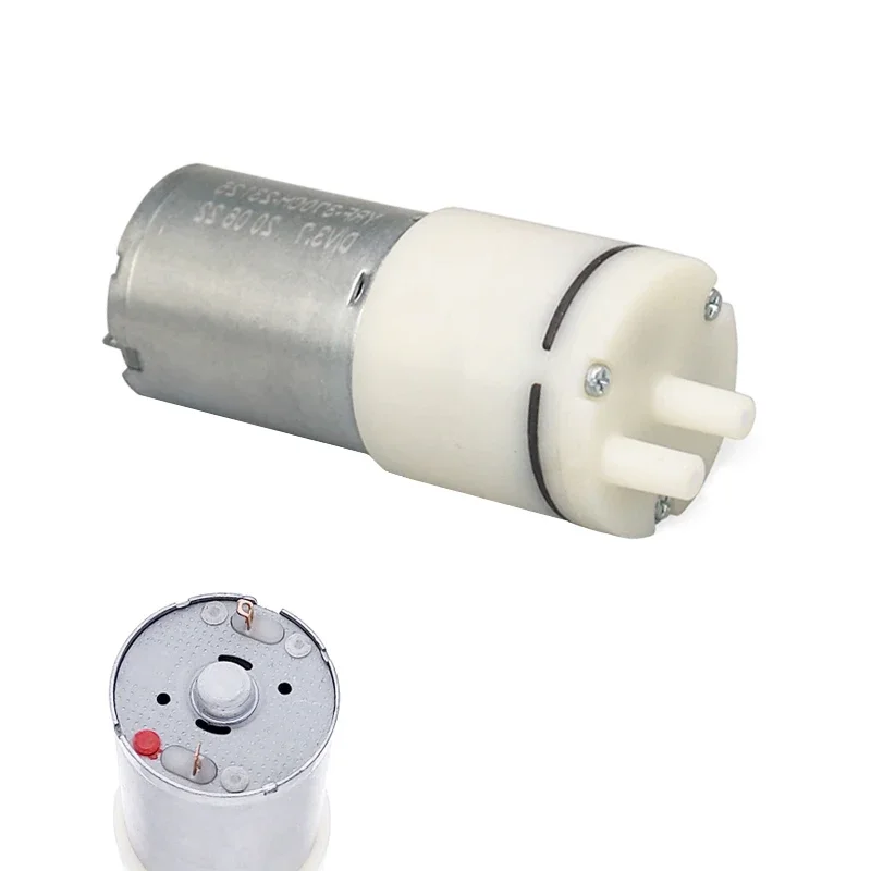 Vacuum Chamber Small - ปั๊มสุญญากาศ DC 6V 12V 370มินิ, ปั๊มสุญญากาศไฟฟ้ามอเตอร์บูสเตอร์สูญญากาศสำหรับเครื่องมือความงามเครื่องปั๊มนมแม่รักษาทางการแพทย์