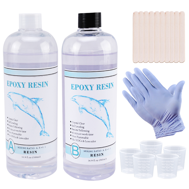 Serving Tray Mold - 1:1 เรซินอีพ็อกซี่ใส Crystal Clear Art เรซิ่นอีพ็อกซี่