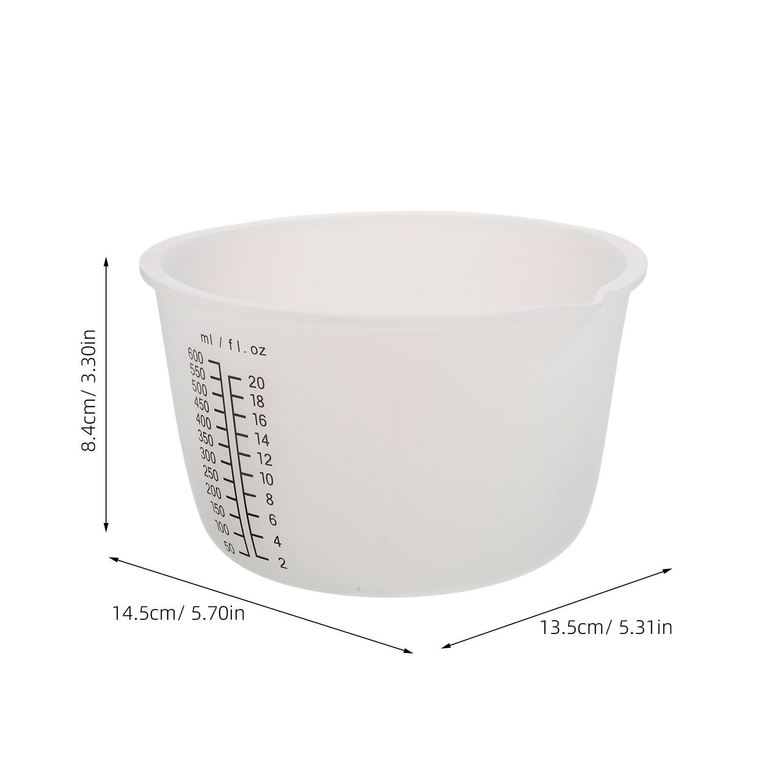 ถ้วยผสมเรซินซิลิโคน 3 ชิ้น ขนา - Mixing Cup Silicone บทวิจารณ์และราคา