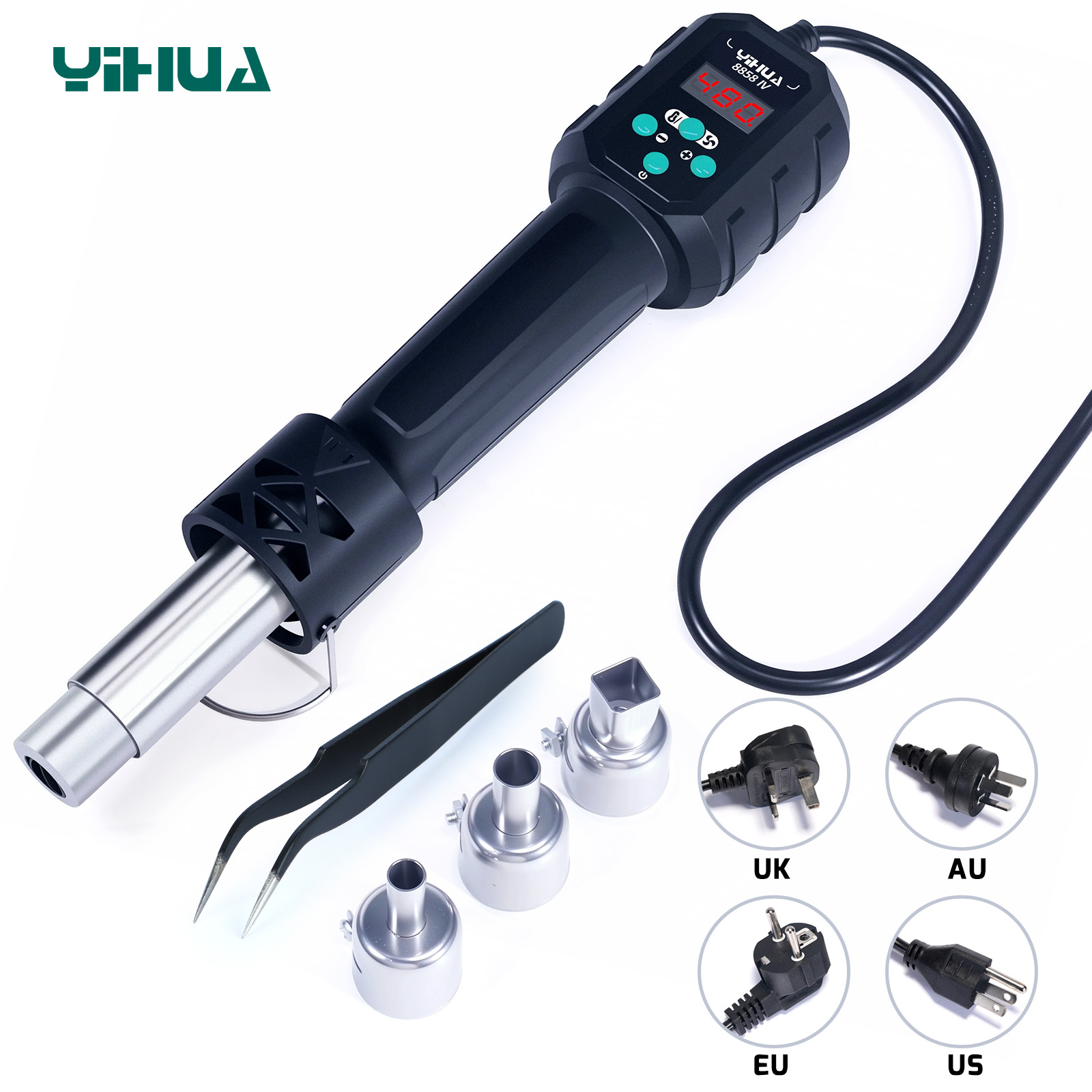 YIHUA HOT AIR GUN อุณหภูมิปรับ - Heat Gun Small บทวิจารณ์และราคา