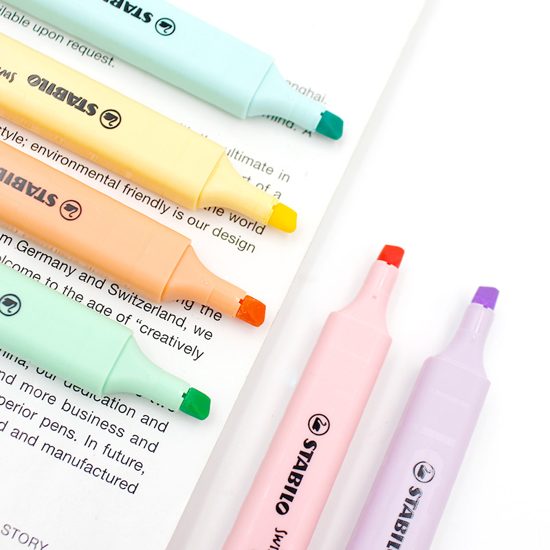 6 Pcs STABILO Highlighter 275  - Stabilo Marker Swing Cool บทวิจารณ์และราคา