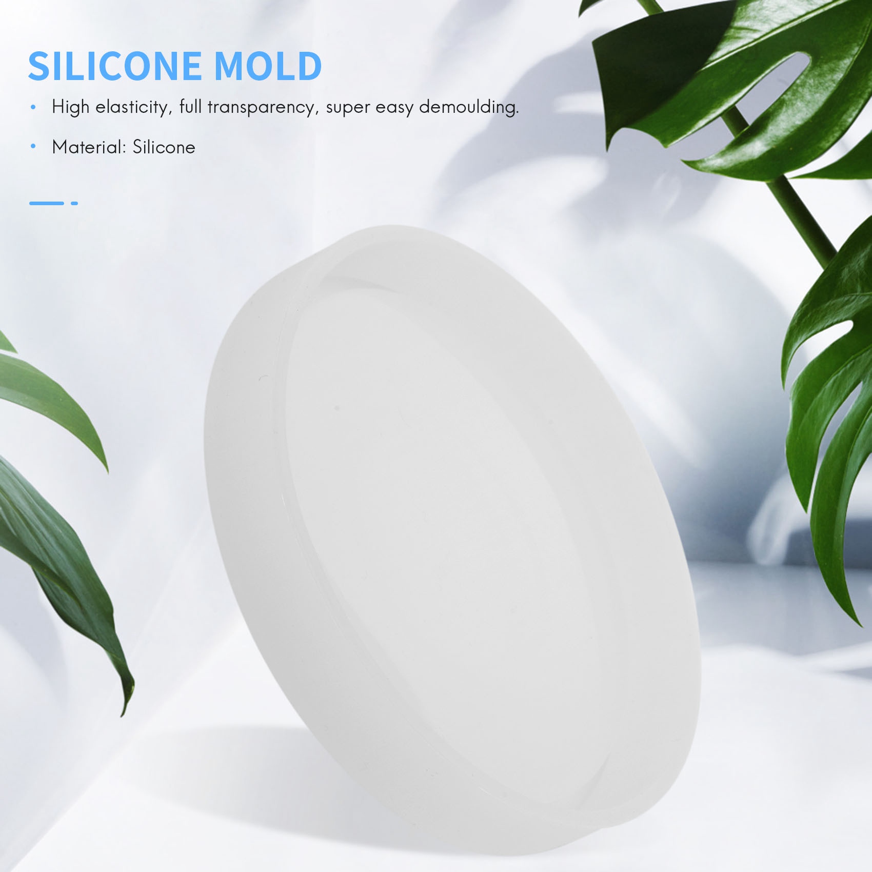 แม่พิมพ์ซิลิโคนทรงกลมขนาดใหญ่ส - Coaster Mold Round บทวิจารณ์และราคา