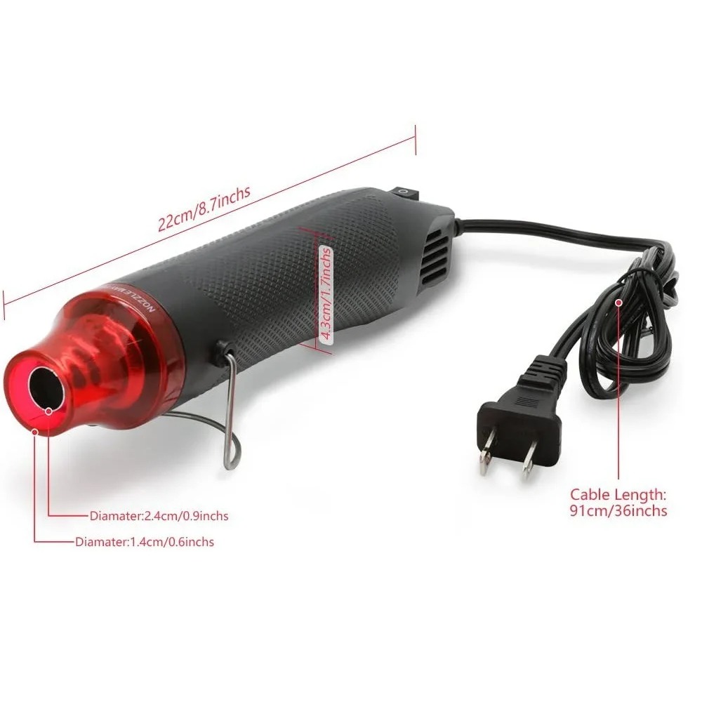 ปืนลมร้อนแบบพกพาขนาดเล็ก สำหรั - Heat Gun Small บทวิจารณ์และราคา